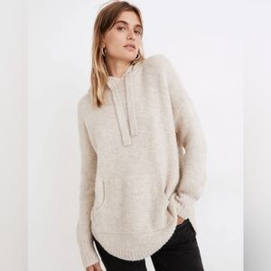 Madewell Wilmington Hoodie Sweater Wool Alpaca Blend XS